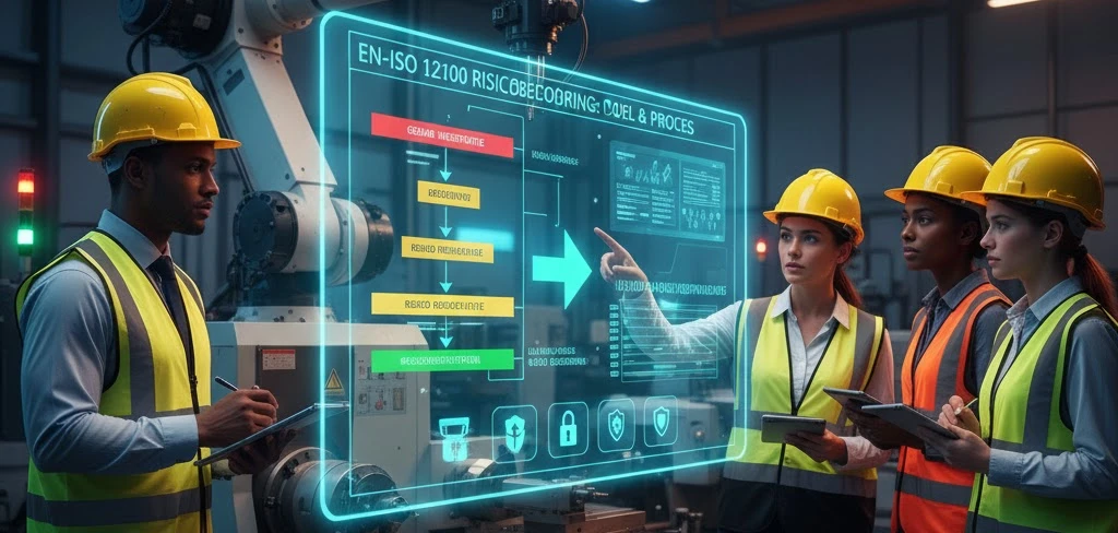 Wat is het doel van de risicobeoordeling volgens de EN-ISO 12100?